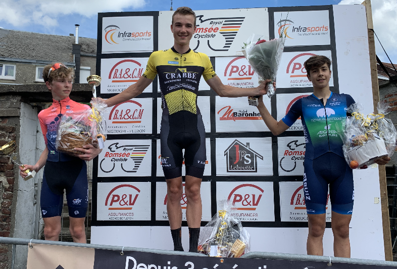 Romsée 2019 - Cadets - CLM - Podium